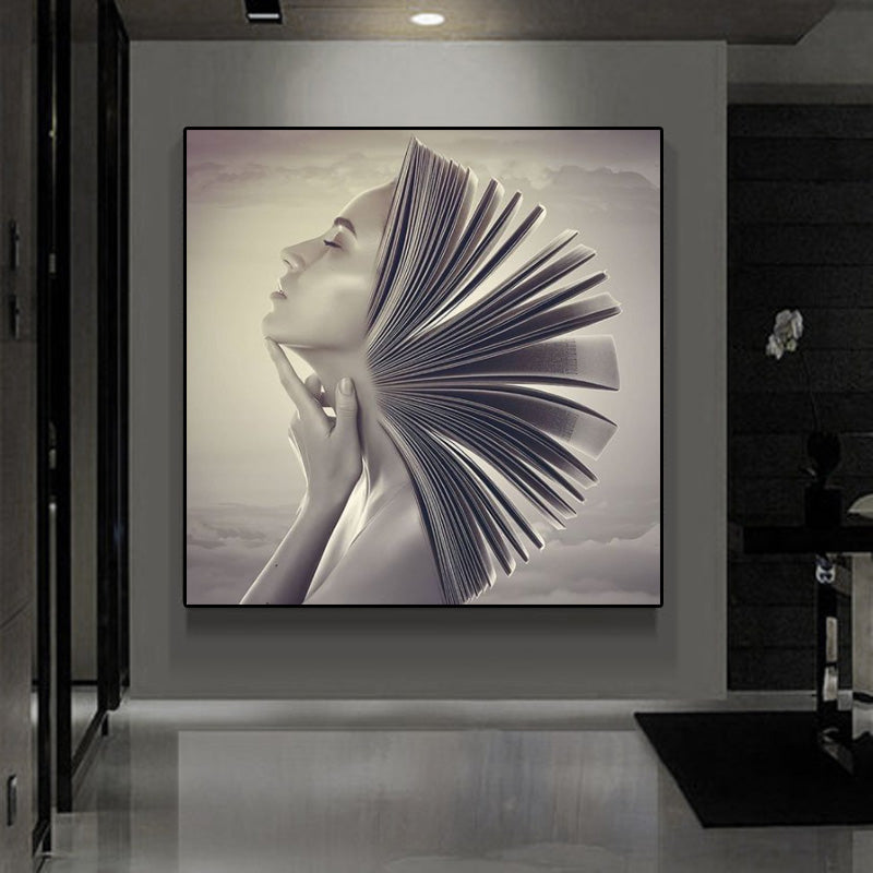 Home Decor Beauty Canvas Painting