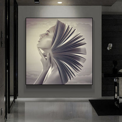 Home Decor Beauty Canvas Painting