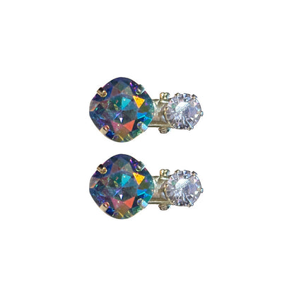 Crystal Mini Duckbill Barrettes