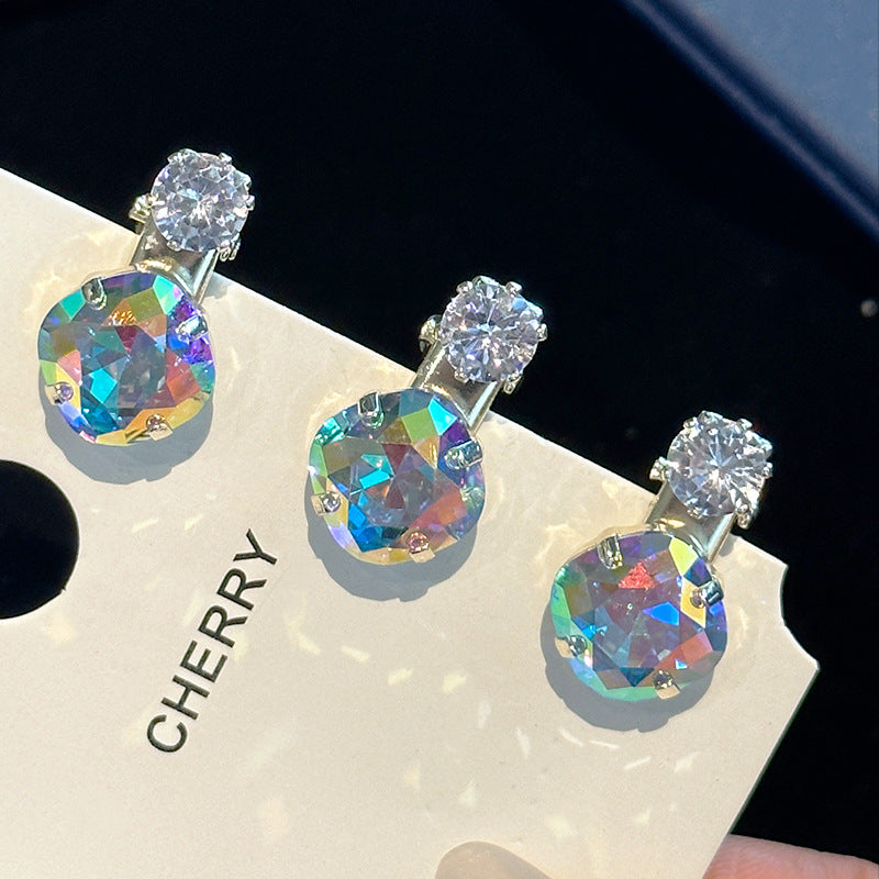 Crystal Mini Duckbill Barrettes