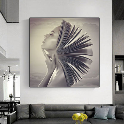 Home Decor Beauty Canvas Painting